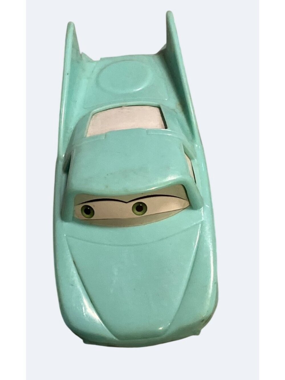 Disney Pixar Cars Flo 2006 McDonalds Happy Meal Toy Aqua Blue Die-Cast Car China